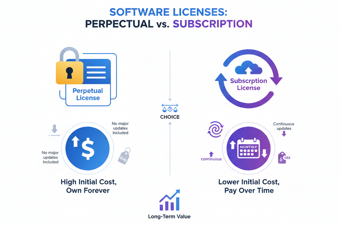 Perpetual vs Subscription Software