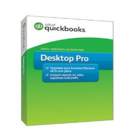 QuickBooks 2024 Desktop Pro software packaging