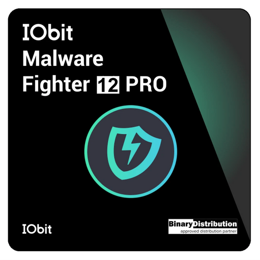 IObit Malware Fighter 12 Pro 1 Year 3 PCs Windows Antivirus Protection